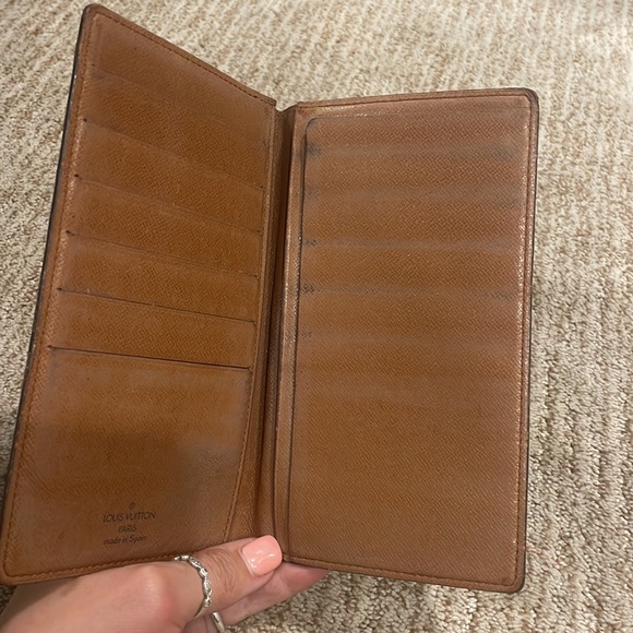 Vintage Authentic Louis Vuitton Wallet/Checkbook Organizer - Picture 2 of 9